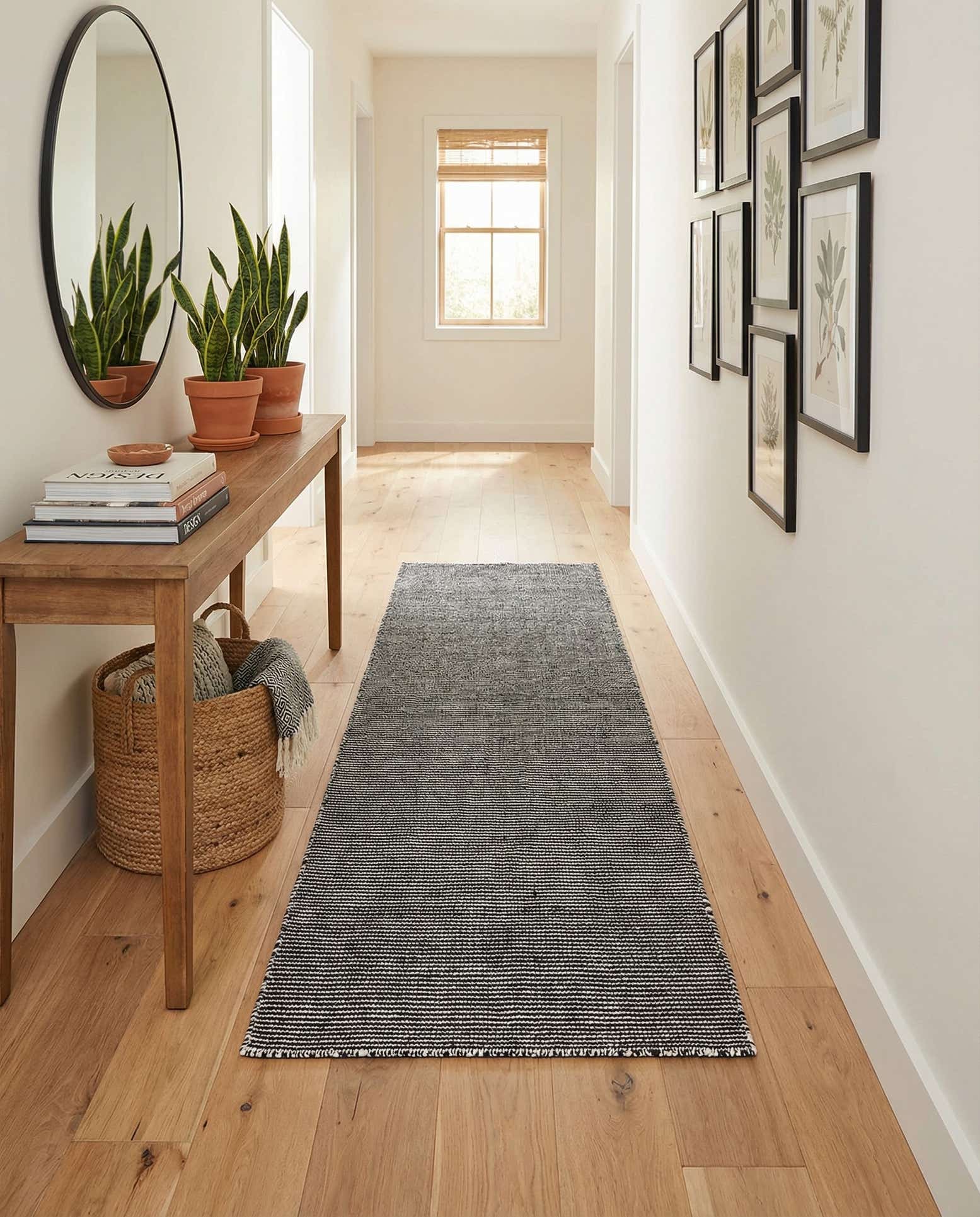 2' 7 x 8' Easy-Clean Jill Zarin Palm Springs Indoor / Outdoor Runner Rug