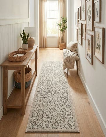 Ivory Safari Runner Rug