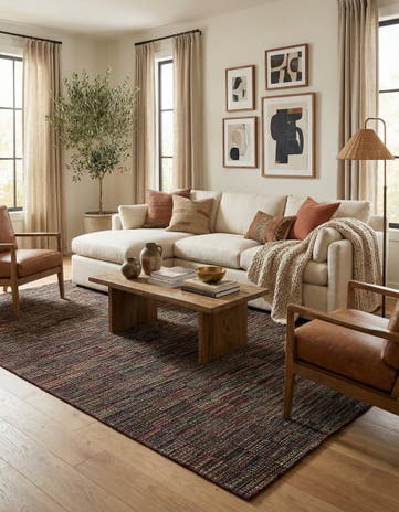 7' 10 x 10' 1 Hand Knotted Moroccan Wool Rug