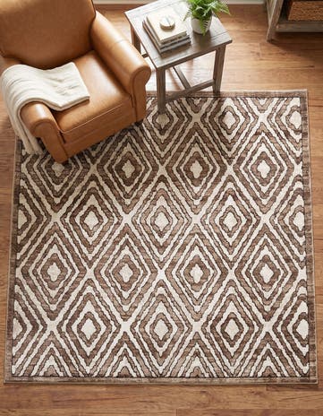 5' 3 x 5' 3 Hermitage Square Rug