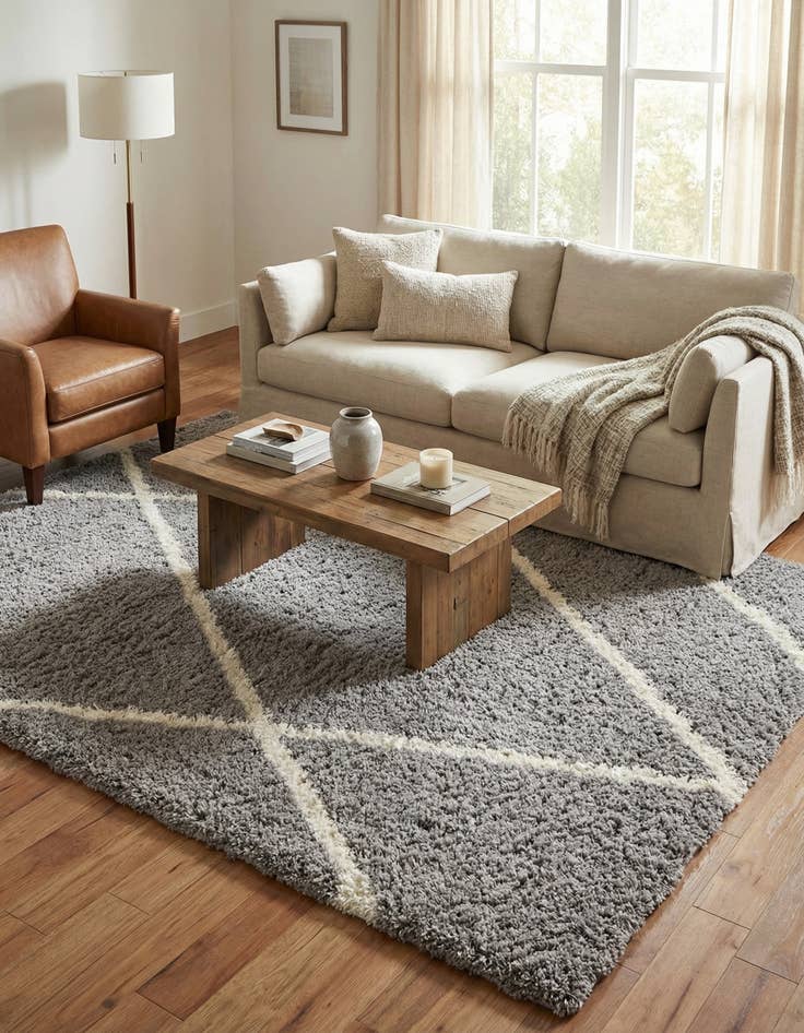 Detail image of  9' x 12' Infinity Shag Rug