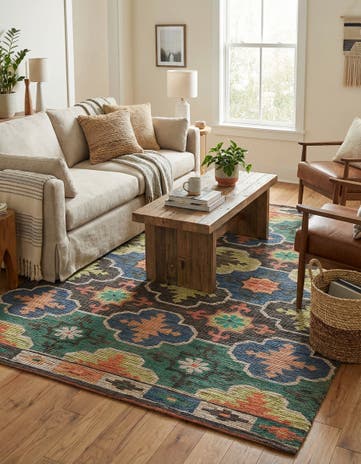 7' 10 x 10' Chenille Jute Rug