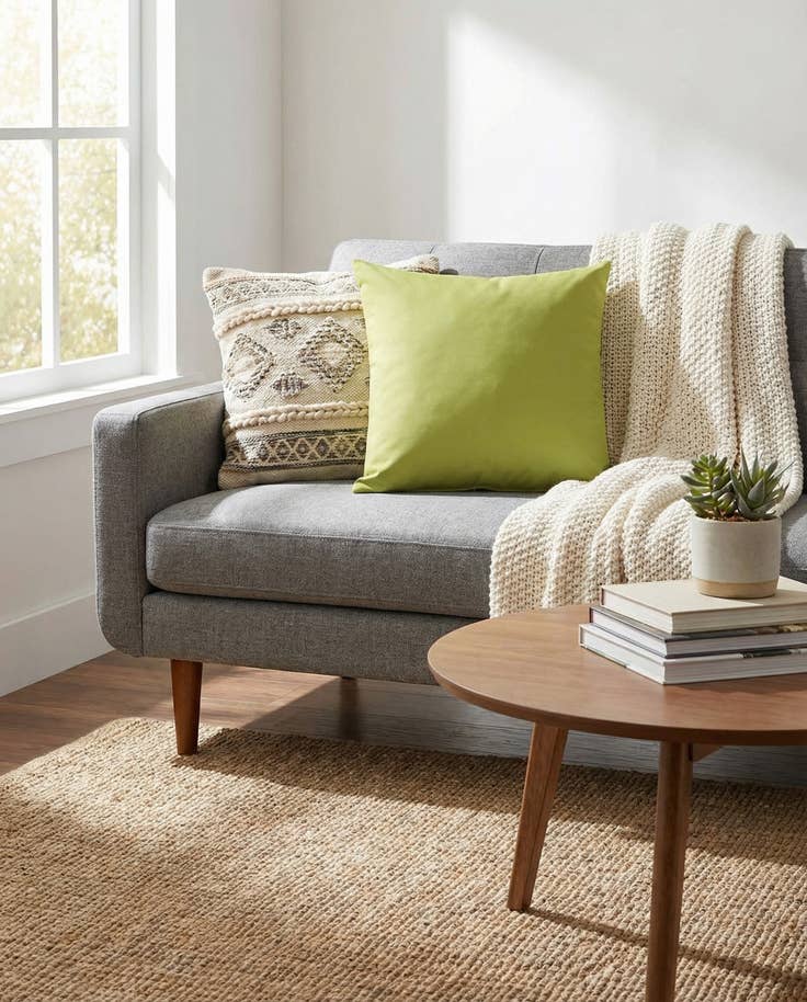 Detail image of 18" x 18" Solid Pillow Cover