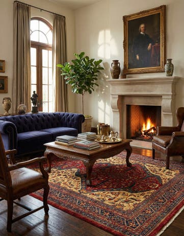 6' 7 x 10' Ariana Ziegler Wool Rug