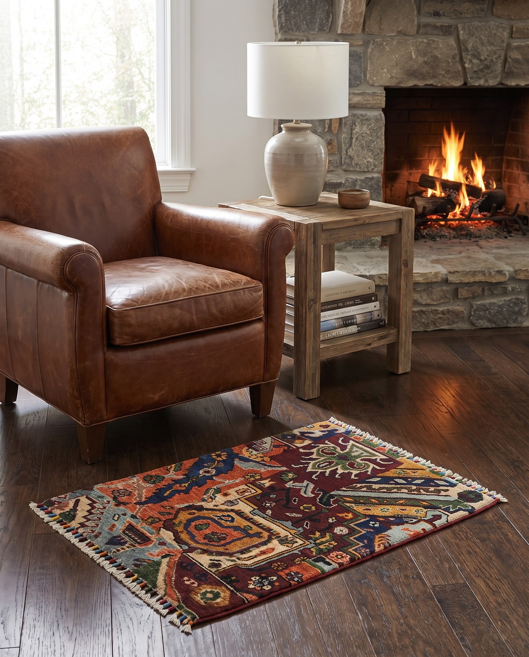 2' 2 x 3' 1 Hand Knotted Ariana Ziegler Rug