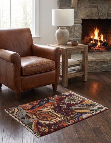 2' 2 x 3' 1 Hand Knotted Ariana Ziegler Rug