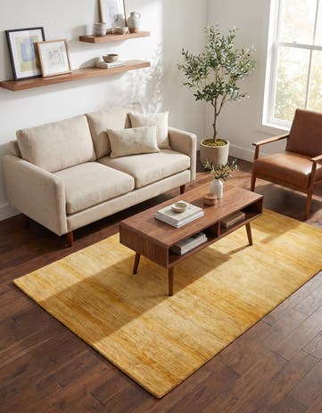 4' 10 x 6' 5 Hand Knotted Modern Ziegler Oriental Rug