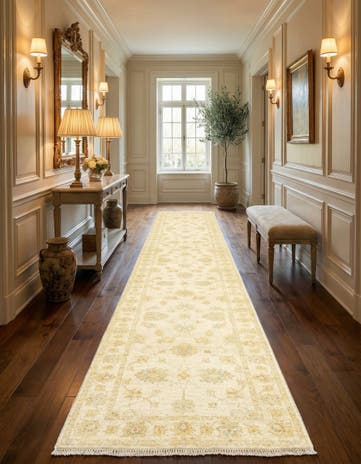1' 11 x 12' Kaizar Wool Runner Rug