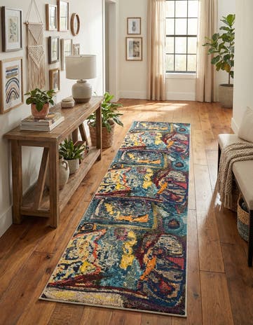 2' 7 x 12' Washable Haerfest Runner Rug