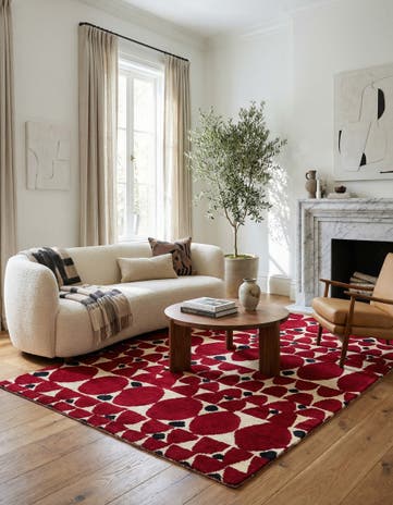 5' 3 x 8' 1 Hand Knotted Darya Wool Rug