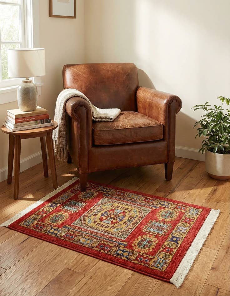 Detail image of 2' x 3' Serapi Rug