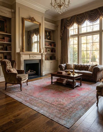 9' 8 x 12' 8 Vintage Royal Wool Rug