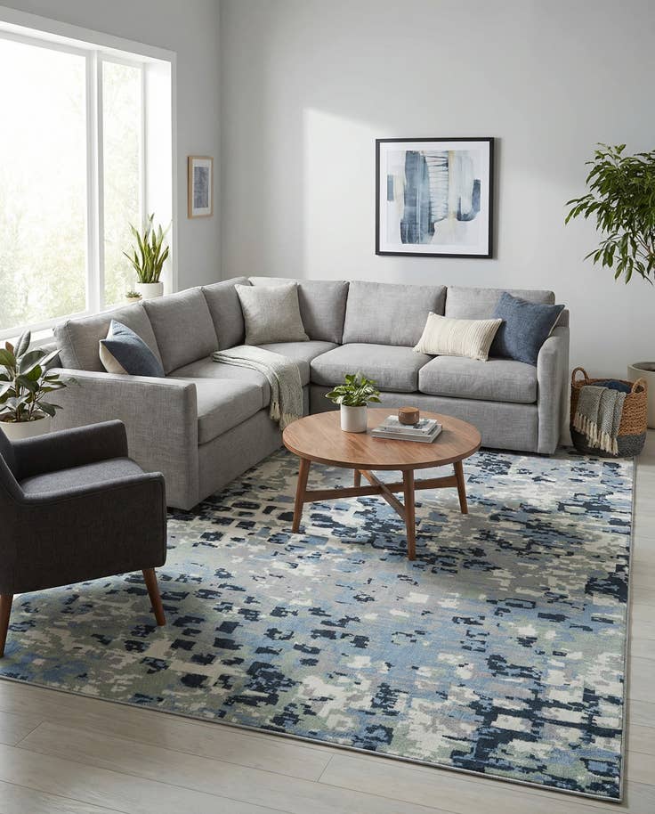 Detail image of 7' 10 x 10' Kamala Washable Rug