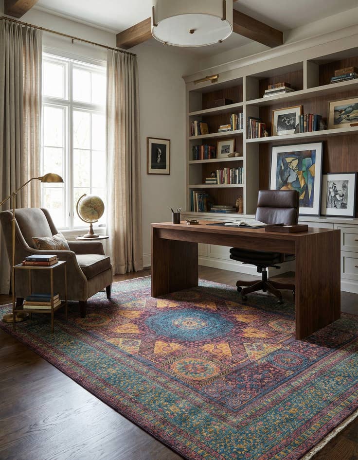 Detail image of 8' 2 x 9' 9 Mamluk Rug