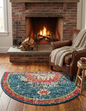2' 7 x 4' Madeline Hearth Rug