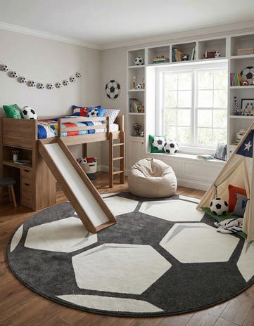 10' x 10' Whimsy Kids Round Rug