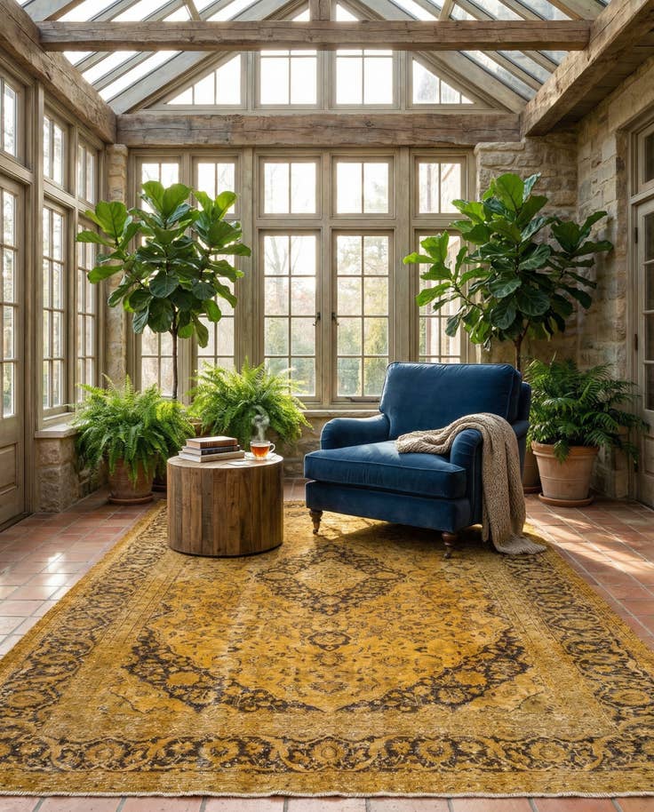 Detail image of 9' 6 x 12' 11 Vintage Royal Rug