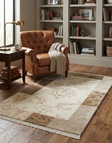 2' 7 x 4' 11 Hand Knotted Darya Rug
