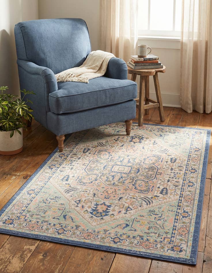Detail image of 1' 4 x 1' 4 Whitney Sample Rug