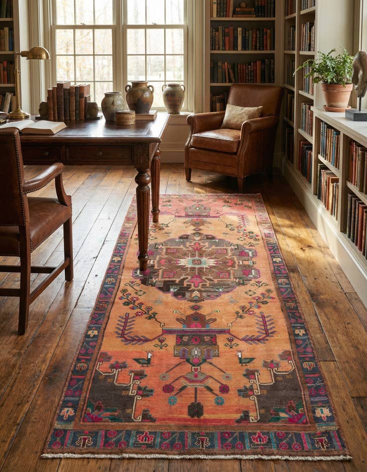 Detail image of 3' 11 x 9' 1 Hamedan Rug