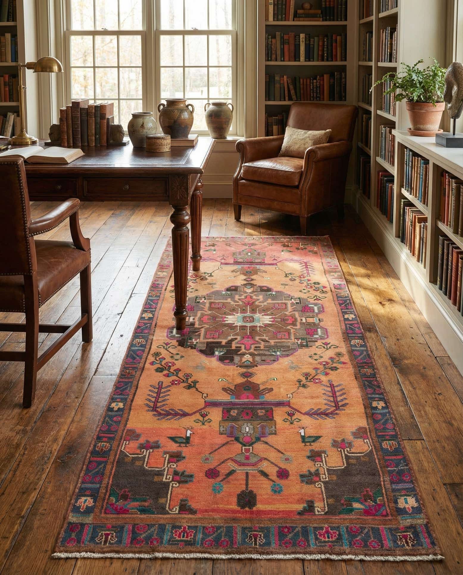 3' 11 x 9' 1 Hamedan Rug