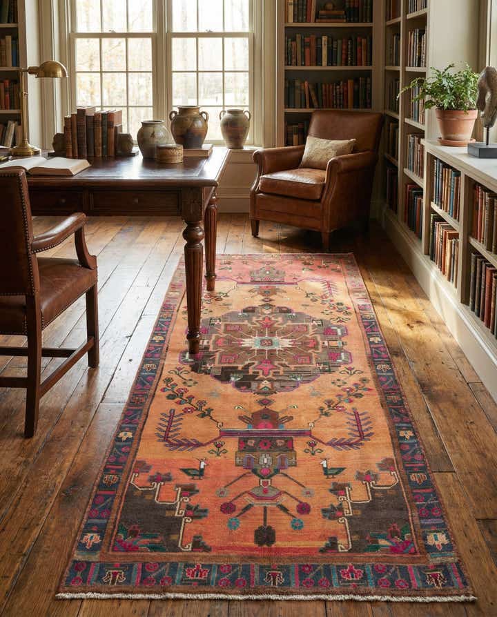 3' 11 x 9' 1 Hamedan Rug