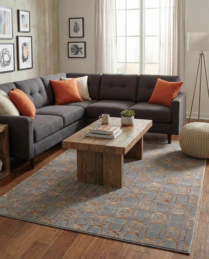 5' 3 x 8' Vogue Geo Rug