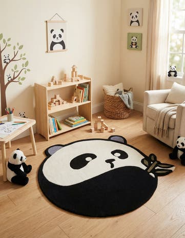 6' 1 x 6' 1 Playtime Kids Wool Freeform Rug