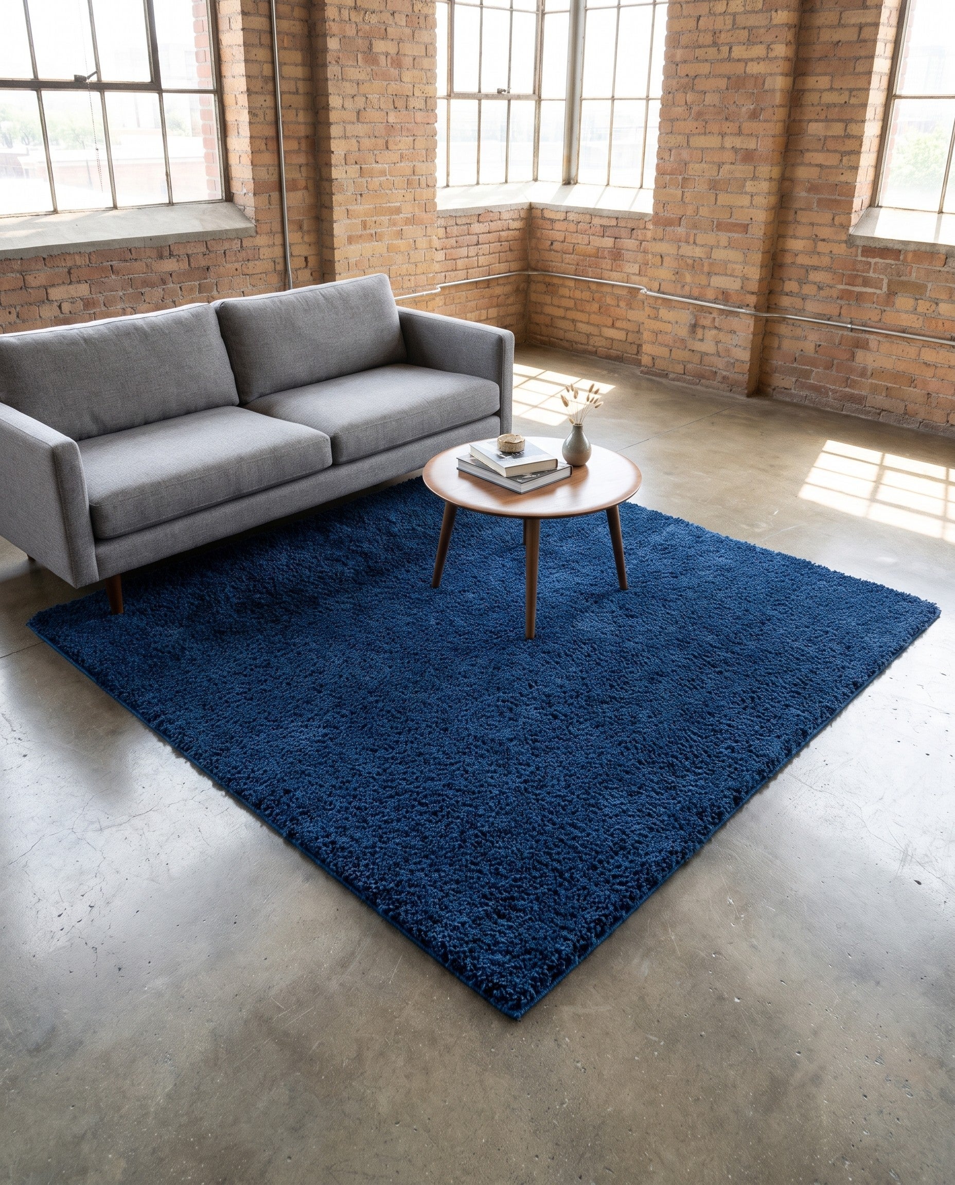 7' x 7' Zermatt Shag Square Rug