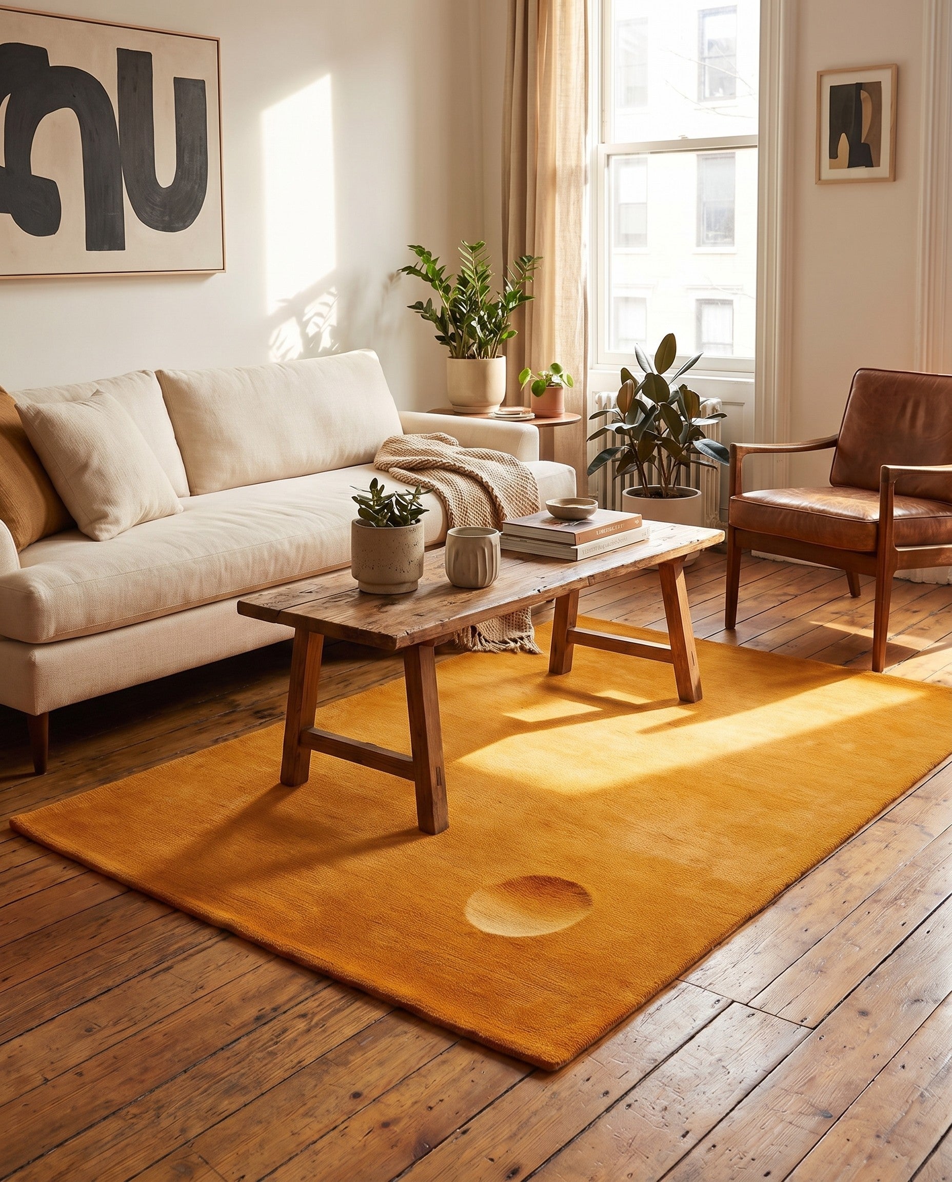 4' x 6' Hand Knotted Nepal Wool Rug
