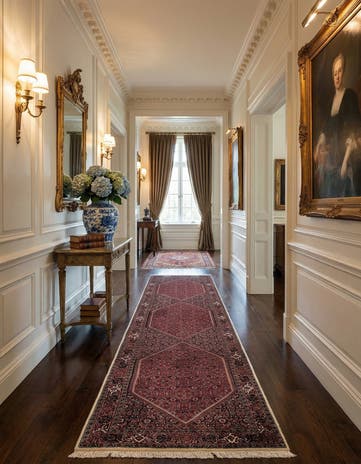 2' 6 x 9' 7 Bidjar Wool Runner Rug