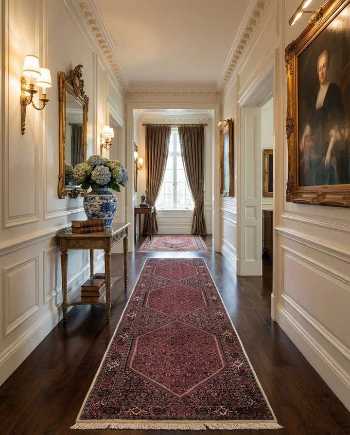 2' 6 x 9' 7 Bidjar Wool Runner Rug