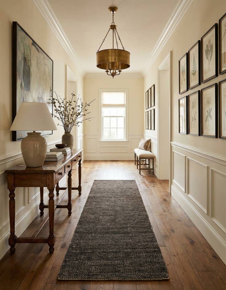 Detail image of 2' 7 x 8' 4 Juma Wool Runner Rug