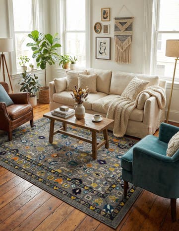 7' x 10' Washable Palazzo Rug
