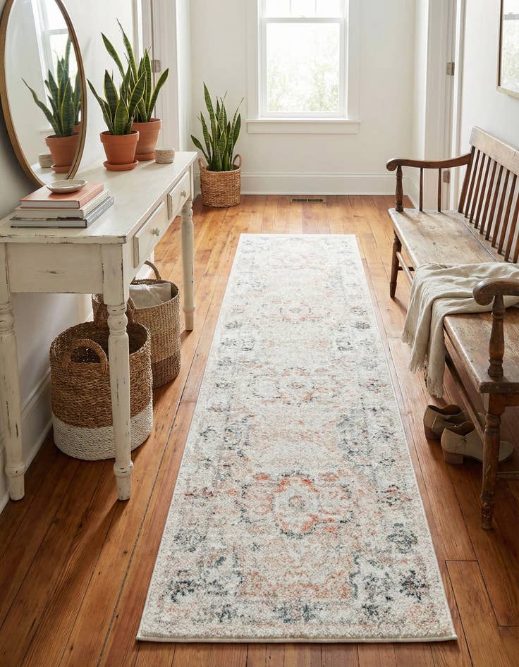 Detail image of 2' x 9' 10 Madeline Vintage Runner Rug