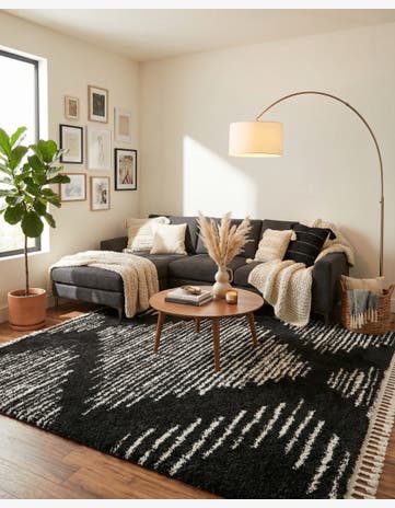 10' x 10' Serenity Shag Square Rug