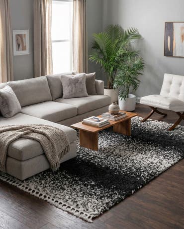  9' x 12' Athena Shag Rug