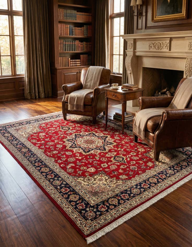 Detail image of  4' 11 x 6' 9 Tabriz Rug