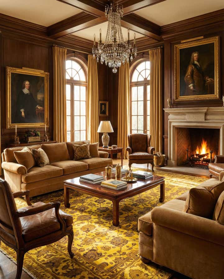 9' 11 x 12' 4 Vintage Royal Wool Rug