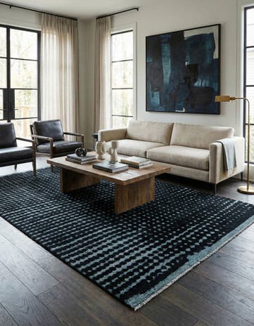 6' 6 x 10' 4 Hand Knotted Darya Wool Rug