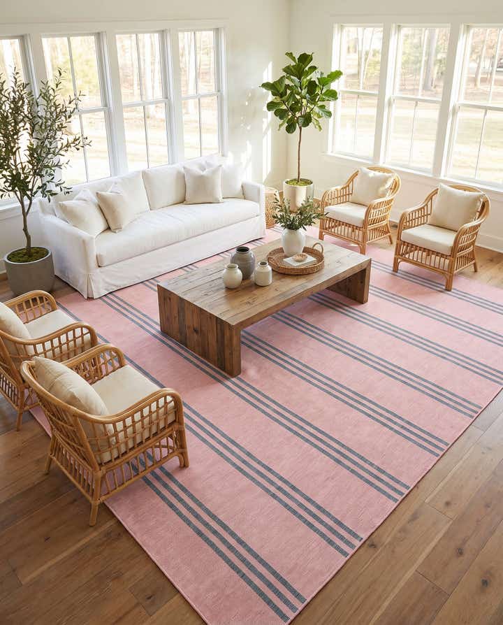 13' x 13' Easy-Clean Jill Zarin Anguilla Indoor / Outdoor Square Rug