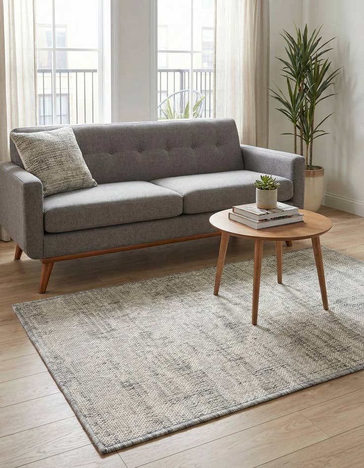 Detail image of  2' x 3'  Washable Modern Indoor / Outdoor Rug