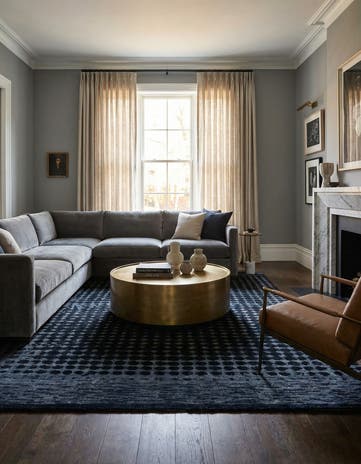 6' x 10' Hand Knotted Darya Wool Rug