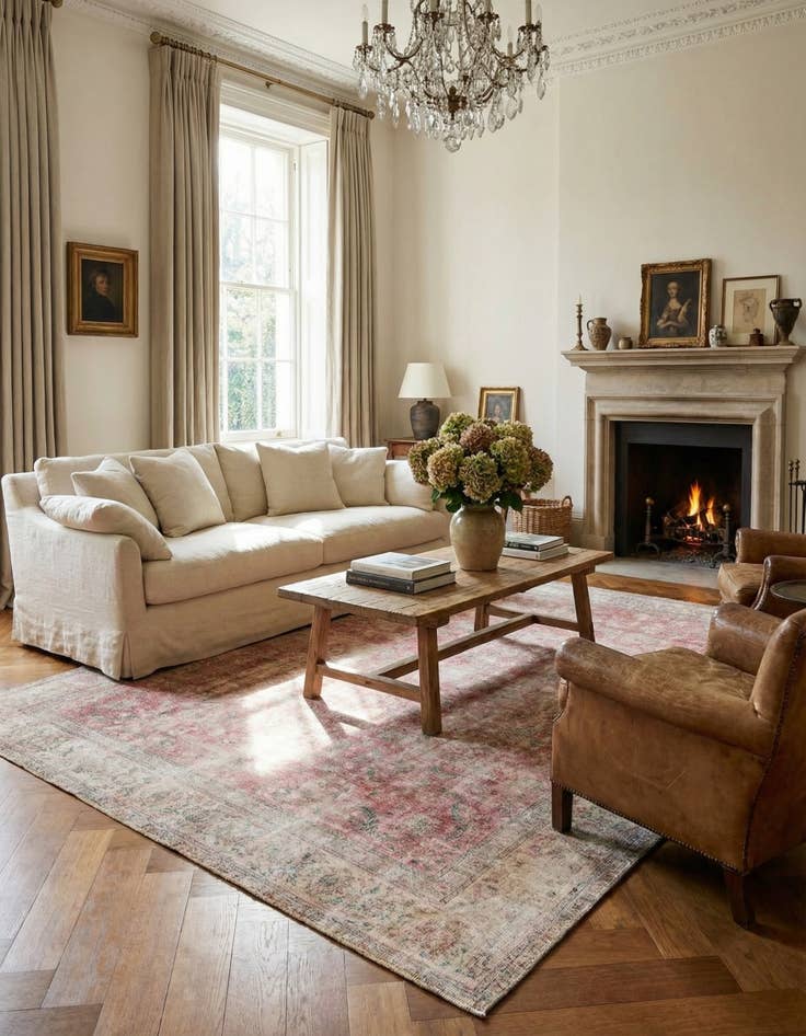 Detail image of 10' x 12' 3  Hand Knotted Ultra Vintage Persian Wool Rug