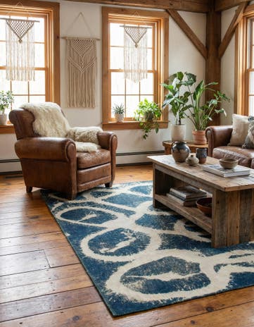 3' 10 x 6' 4 Hand Knotted Ultra Vintage Persian Wool Rug