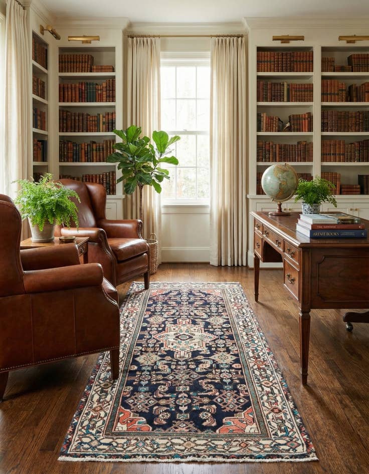 Detail image of 3' 11 x 7' 3 Hamedan Rug