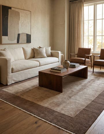 6' 6 x 9' 10 Hand Knotted Darya Wool Rug