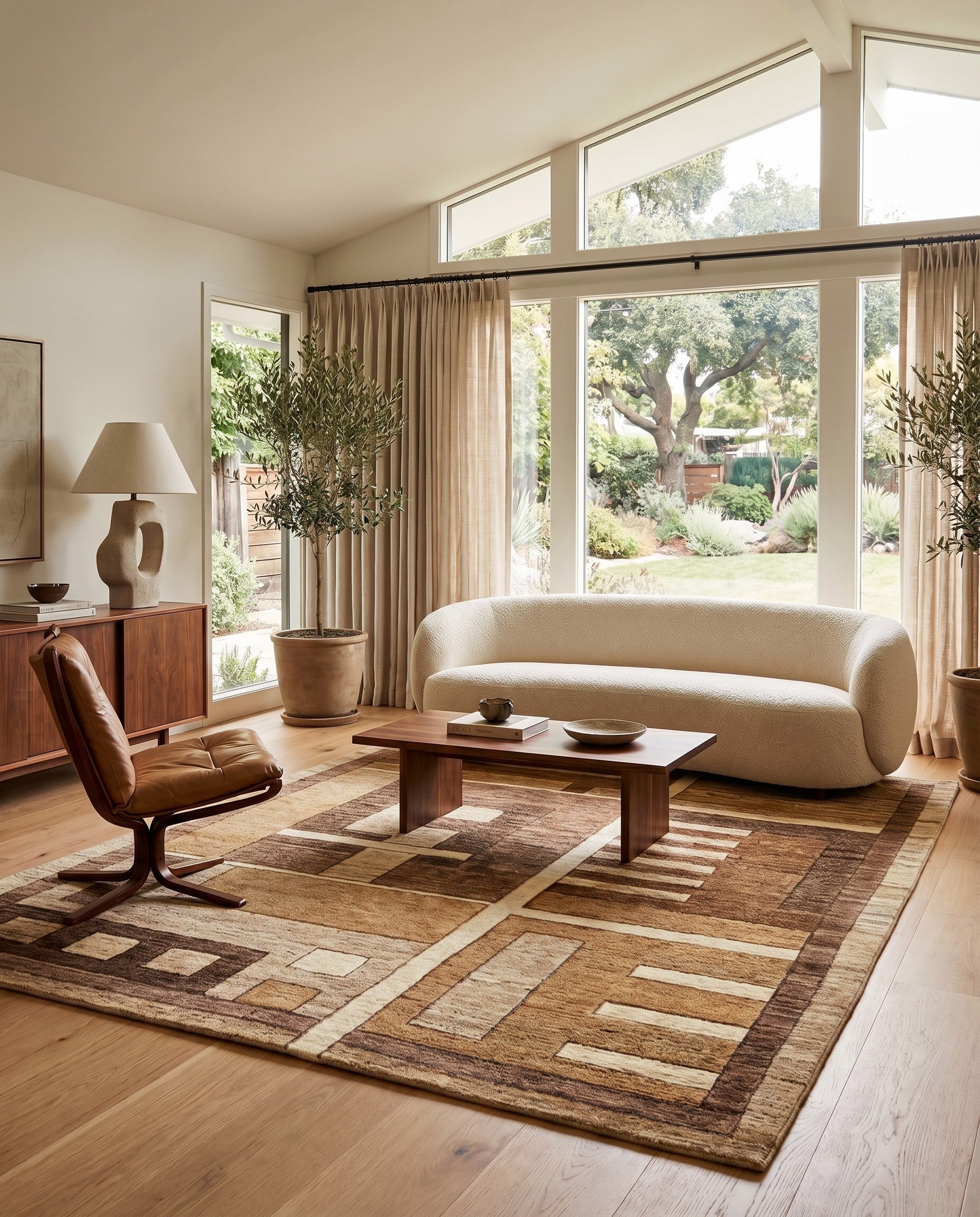 4' 9 x 6' 7 Juma Wool Rug