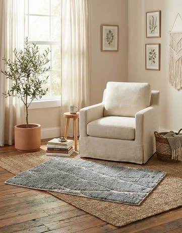 2' x 3' 1 Atlas Moroccan Wool Rug