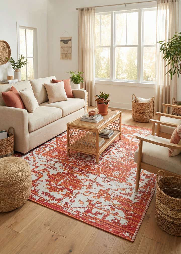 7' 10 x 10' Easy-Clean Vista Breeze Indoor / Outdoor Rug